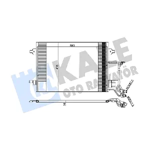 KALE OTO RADYATOR 390800