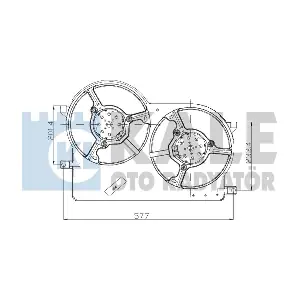 175520 KALE OTO RADYATOR