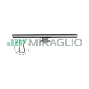 MIRAGLIO 9027 Ущільнення, бокове скло