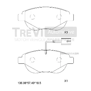TREVI AUTOMOTIVE PF1117