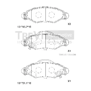 TREVI AUTOMOTIVE PF1143