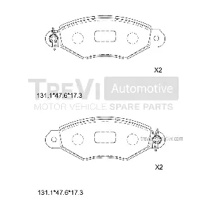 TREVI AUTOMOTIVE PF1039