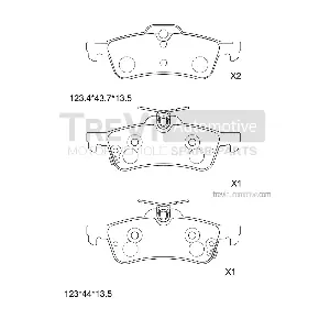 TREVI AUTOMOTIVE PF1364