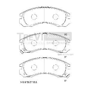TREVI AUTOMOTIVE PF1341