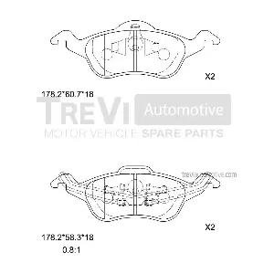 TREVI AUTOMOTIVE PF1061