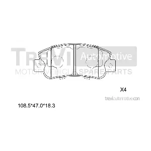 TREVI AUTOMOTIVE PF1353