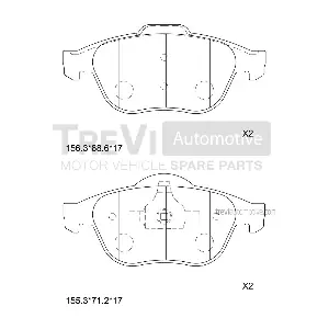 TREVI AUTOMOTIVE PF1107