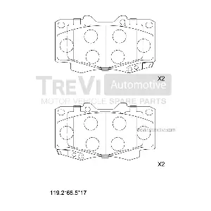 TREVI AUTOMOTIVE PF1283