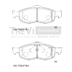 TREVI AUTOMOTIVE PF1601