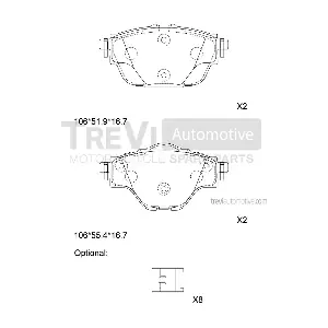 TREVI AUTOMOTIVE PF1522