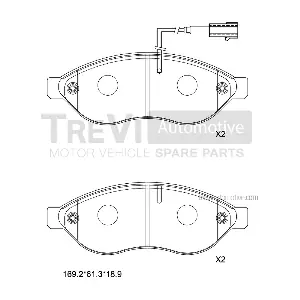 TREVI AUTOMOTIVE PF1648