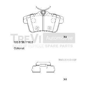 TREVI AUTOMOTIVE PF1424