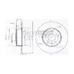 TREVI AUTOMOTIVE BD1006