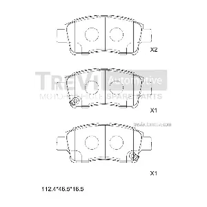 TREVI AUTOMOTIVE PF1074