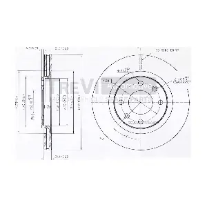 TREVI AUTOMOTIVE BD1096