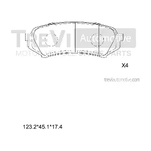 TREVI AUTOMOTIVE PF1112