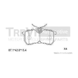 TREVI AUTOMOTIVE PF1062