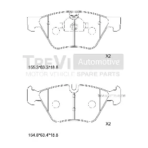 TREVI AUTOMOTIVE PF1256