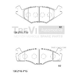 TREVI AUTOMOTIVE PF1357