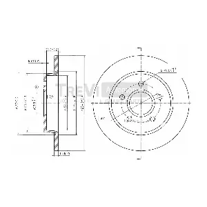 TREVI AUTOMOTIVE BD1068