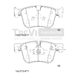 TREVI AUTOMOTIVE PF1521