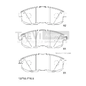 PF1392 TREVI AUTOMOTIVE