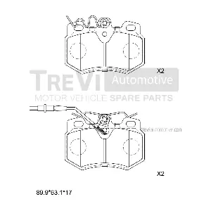 TREVI AUTOMOTIVE PF1462