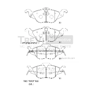 TREVI AUTOMOTIVE PF1051
