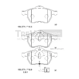 TREVI AUTOMOTIVE PF1014