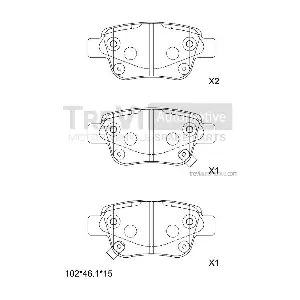 TREVI AUTOMOTIVE PF1210