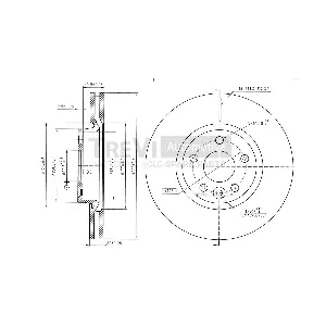 TREVI AUTOMOTIVE BD1224