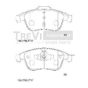 PF1382 TREVI AUTOMOTIVE