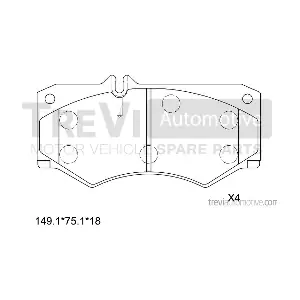 TREVI AUTOMOTIVE PF1655