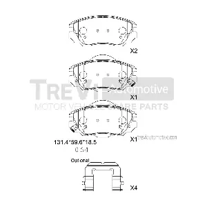 PF1418 TREVI AUTOMOTIVE