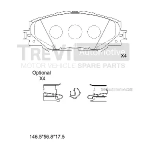 TREVI AUTOMOTIVE PF1395