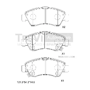 TREVI AUTOMOTIVE PF1578