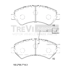 TREVI AUTOMOTIVE PF1650