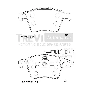 TREVI AUTOMOTIVE PF1273