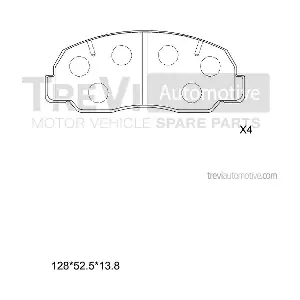 TREVI AUTOMOTIVE PF1542