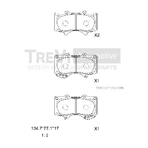 TREVI AUTOMOTIVE PF1227