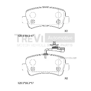 TREVI AUTOMOTIVE PF1668