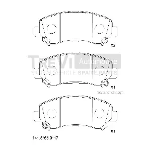 TREVI AUTOMOTIVE PF1372