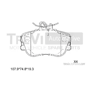 TREVI AUTOMOTIVE PF1592