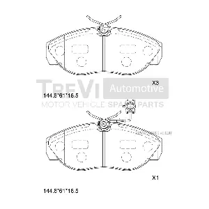 TREVI AUTOMOTIVE PF1679