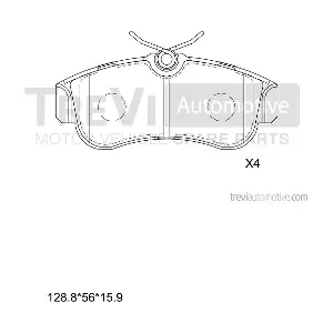 TREVI AUTOMOTIVE PF1555