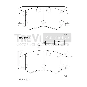 TREVI AUTOMOTIVE PF1675