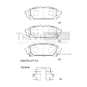 TREVI AUTOMOTIVE PF1286