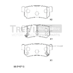 TREVI AUTOMOTIVE PF1318
