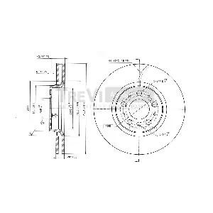 TREVI AUTOMOTIVE BD1167