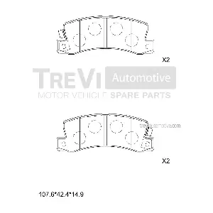 TREVI AUTOMOTIVE PF1524